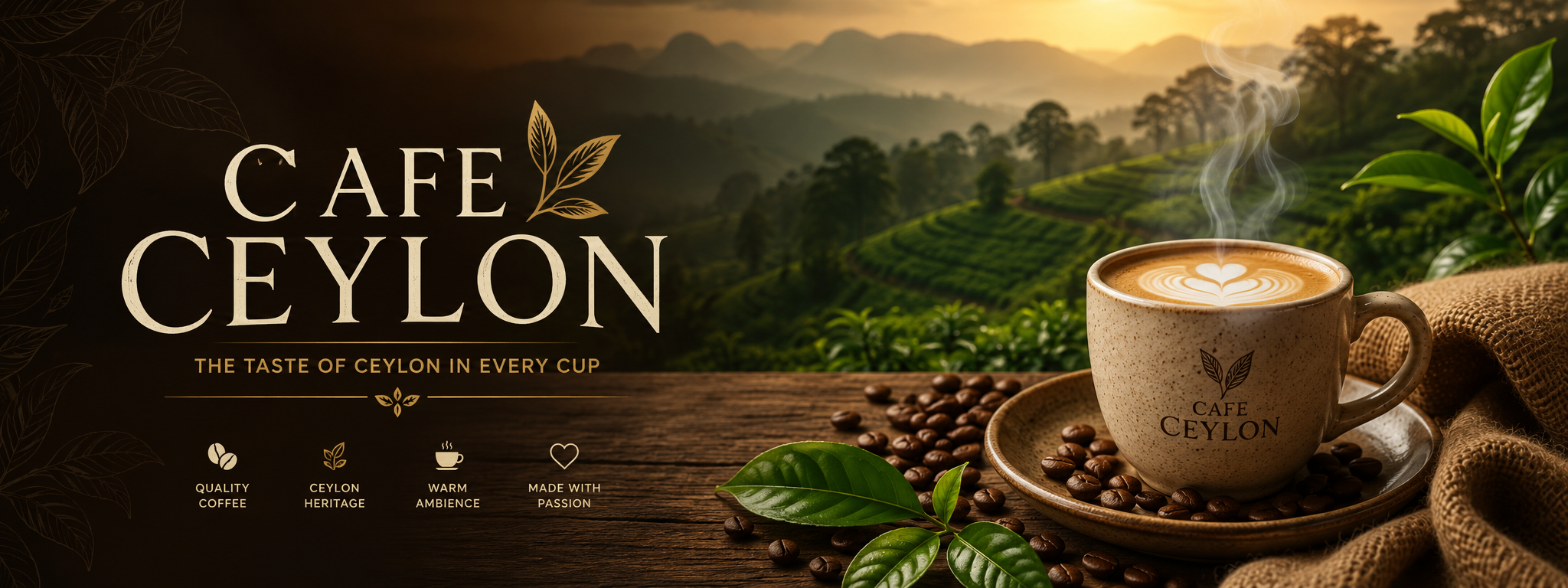 Read more about the article Cafe Ceylon Website